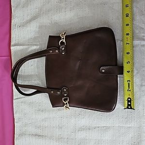 Vintage leather handbag